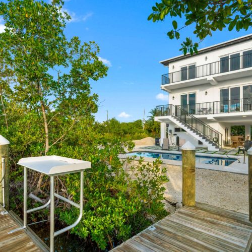 Private dock steps from the backyard. Launch the kayak, cast a line, or just sit and let the water slow everything down.