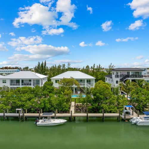 The private dock is a perfect starting point for your adventures.