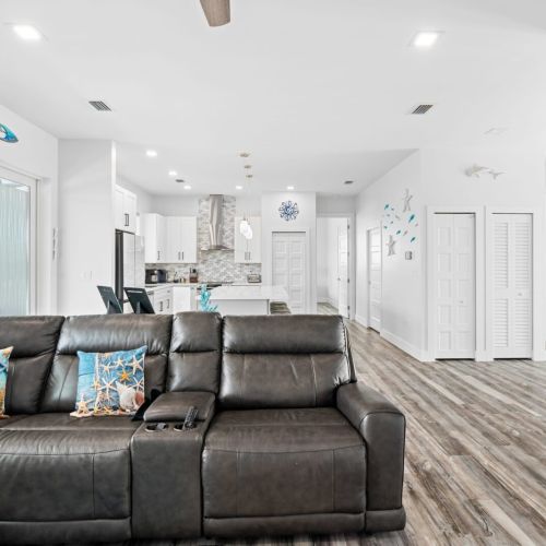 Come together with your loved ones in our inviting living room, perfect for making unforgettable memories.