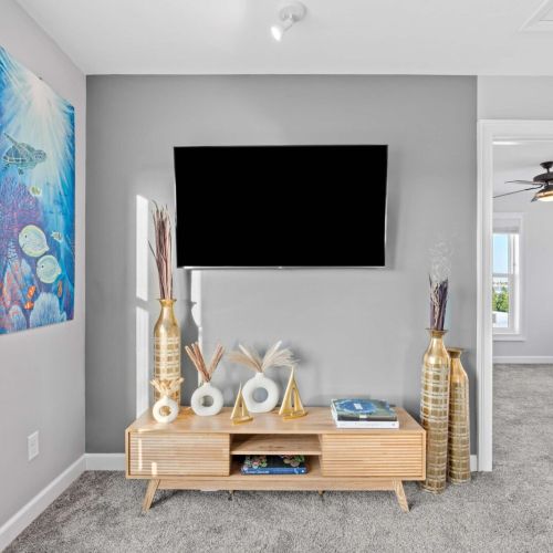 Dive into island vibes with vibrant decor and views that inspire relaxation!