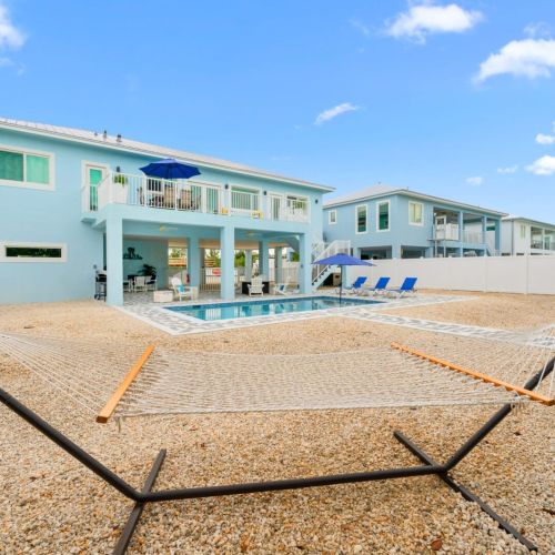 The hammock is a perfect place for an afternoon nap.