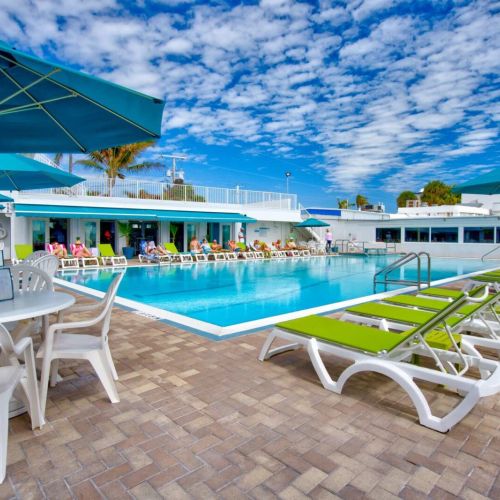 Cabana club access, included with your stay for all guests.