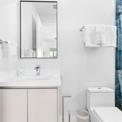 Transform your bathroom into a luxurious sanctuary with a sleek