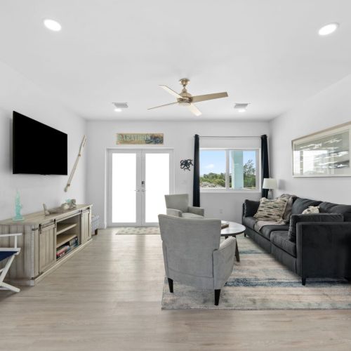 Sink into the luxurious seating, admire the tasteful decor, and indulge in tranquil moments by the window overlooking the neighborhood.