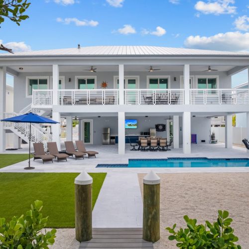 Start and end each day on the beautiful covered deck.