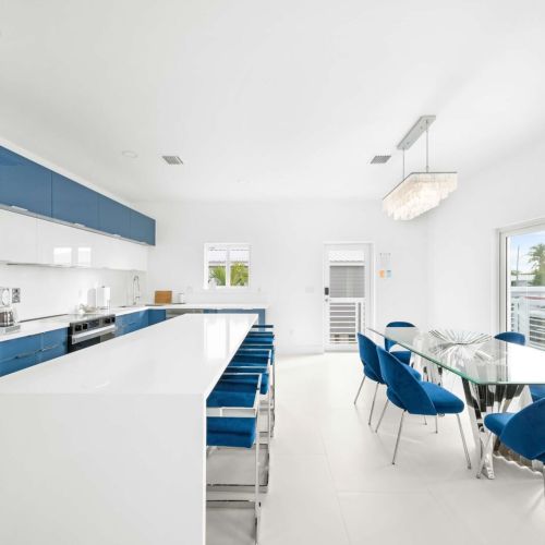 Bright and airy space with chic finishes and a stunning island for culinary adventures!