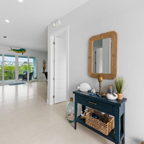 The sea-inspired décor and design are easily noticeable when you step inside.