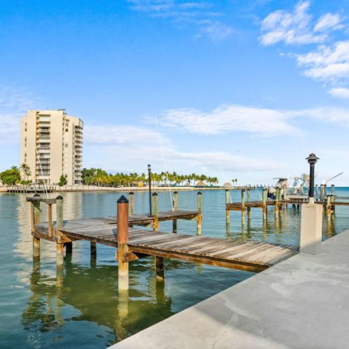 Your private dock: for boats, kayaks, or sunset sittings.