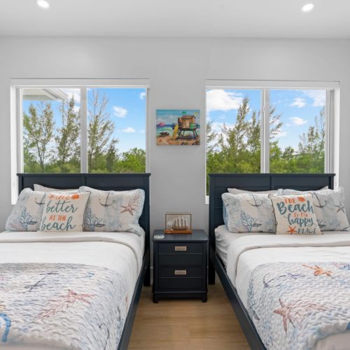 You can’t go wrong when choosing a bedroom for yourself since all beds are equally comfortable.