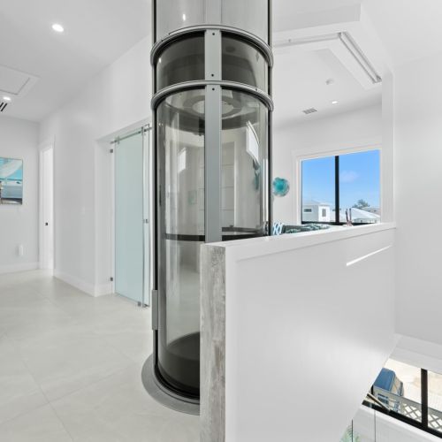 What’s that? We’ve installed an elevator connecting all three floors so you don’t have to climb the stairs each time.