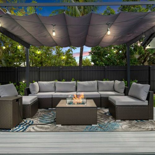Light up the fire pit and enjoy the evening under the magical pergola once the sun goes down in florida.