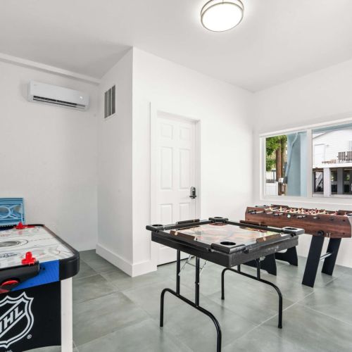 Game on. The indoor game lounge keeps the fun going long after the sun sets with air hockey, foosball, and tabletop games that turn any afternoon into friendly competition. It’s the perfect escape for laughter, rivalry, and easy vacation energy.