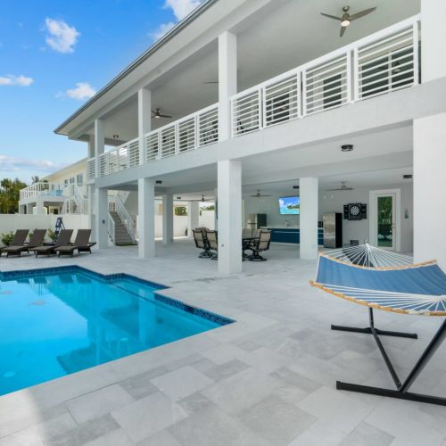 You won't have to go farther than the backyard to cool off.