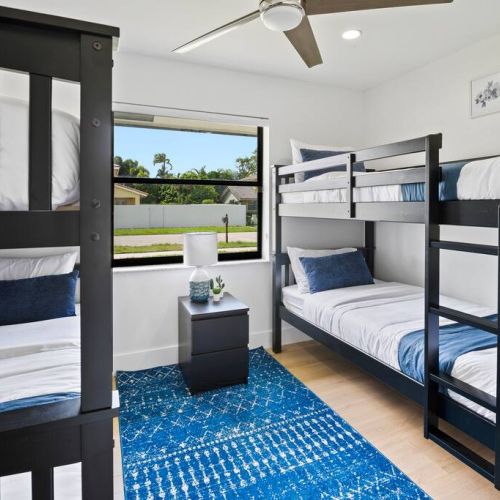 Who is getting the top bunk?